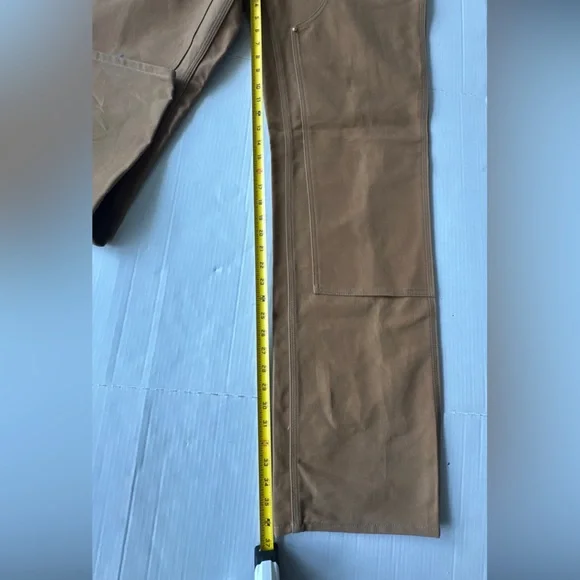 Carhartt Loose Fit Firm Duck Double-Front Utility Work Pants 34x36 B01-M NWT - Picture 5 of 10